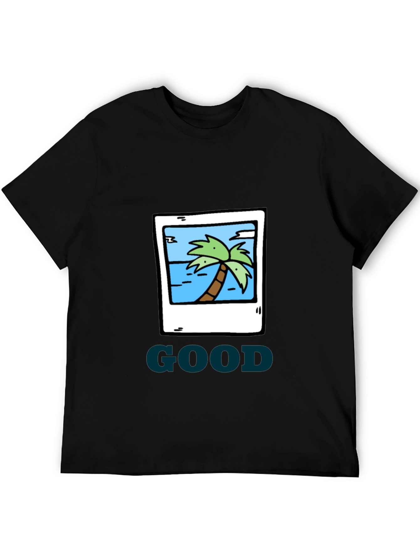 Tropical Island Graphic Tee - GOOD Vibes