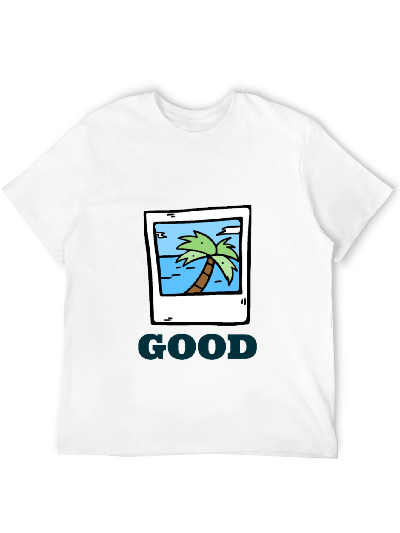 Tropical Island Graphic Tee - GOOD Vibes