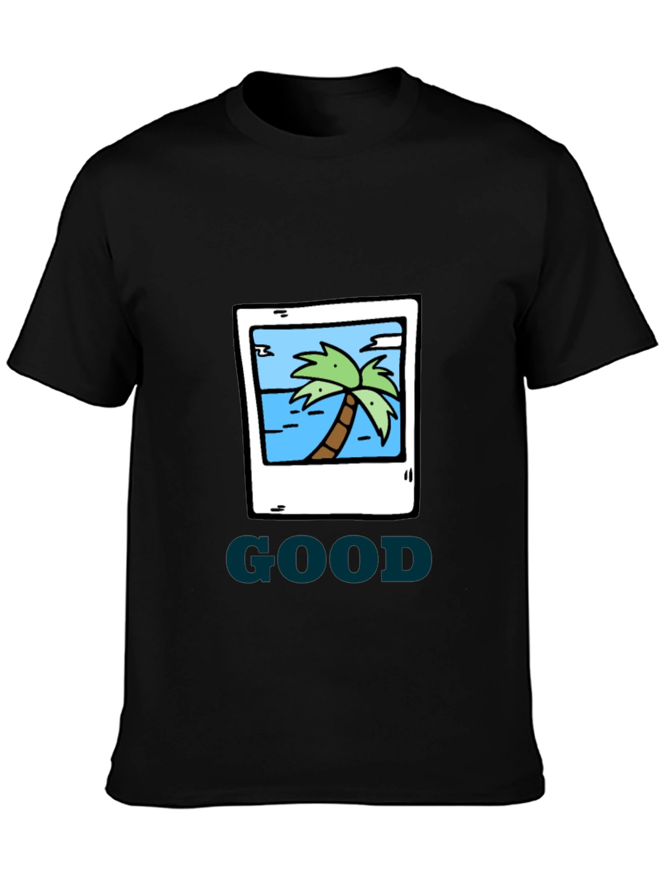 Tropical Island Graphic Tee - GOOD Vibes
