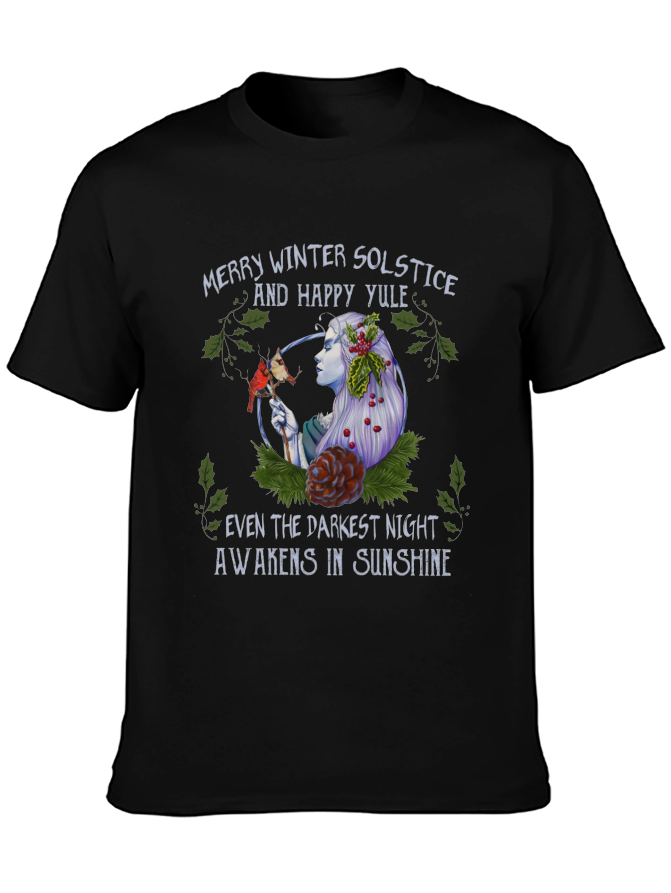 Winter Solstice T-Shirt - Merry Yule