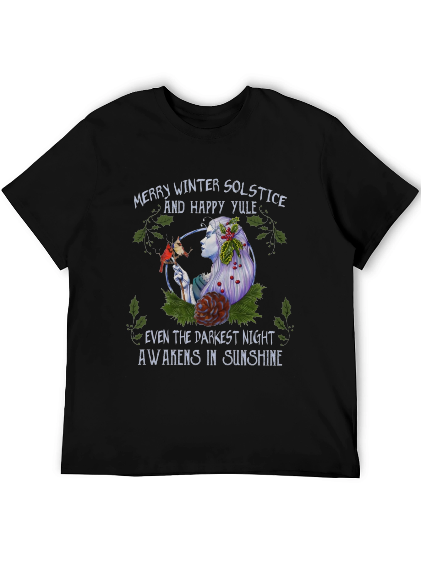 Winter Solstice T-Shirt - Merry Yule