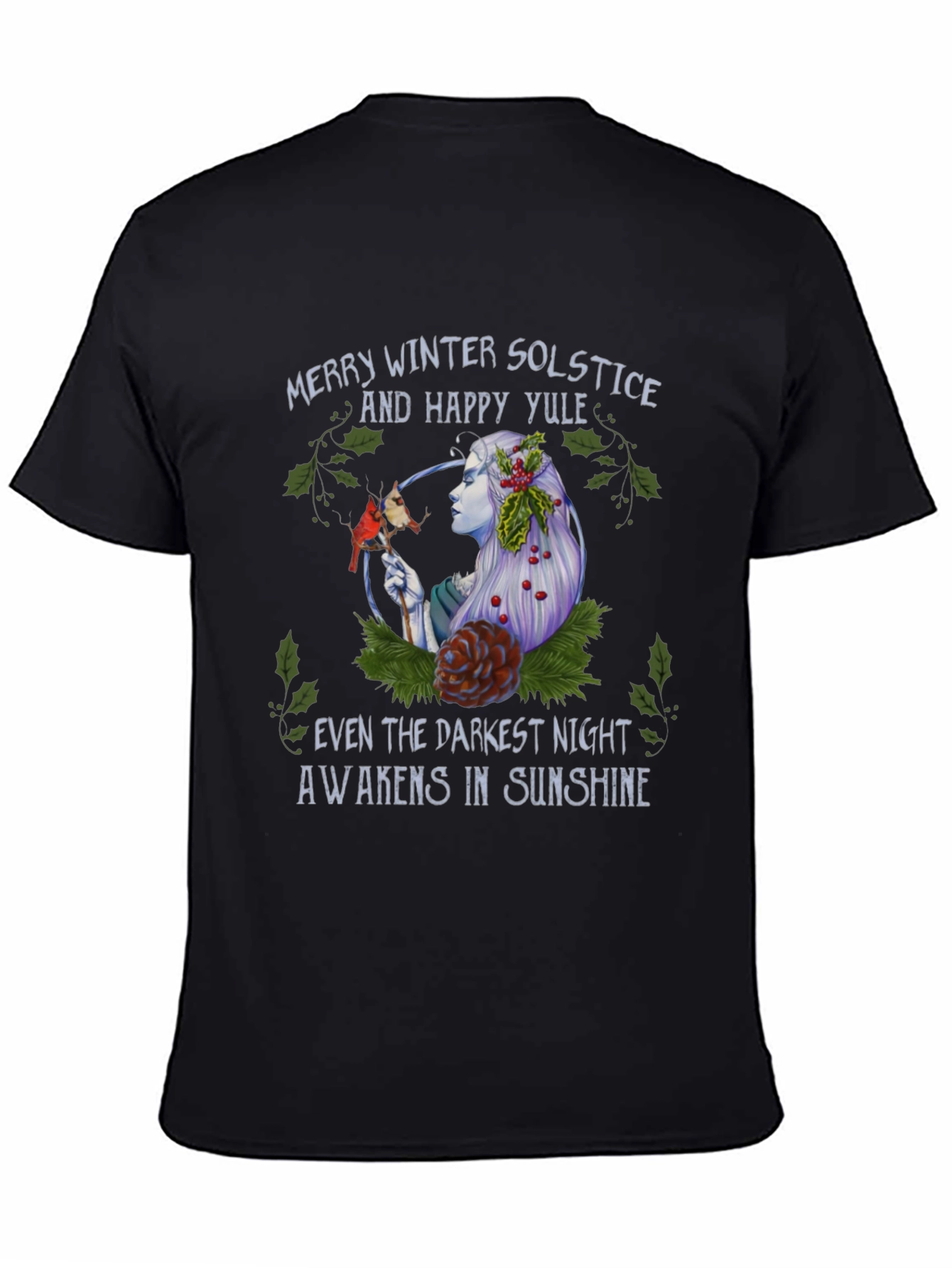 Winter Solstice T-Shirt - Merry Yule