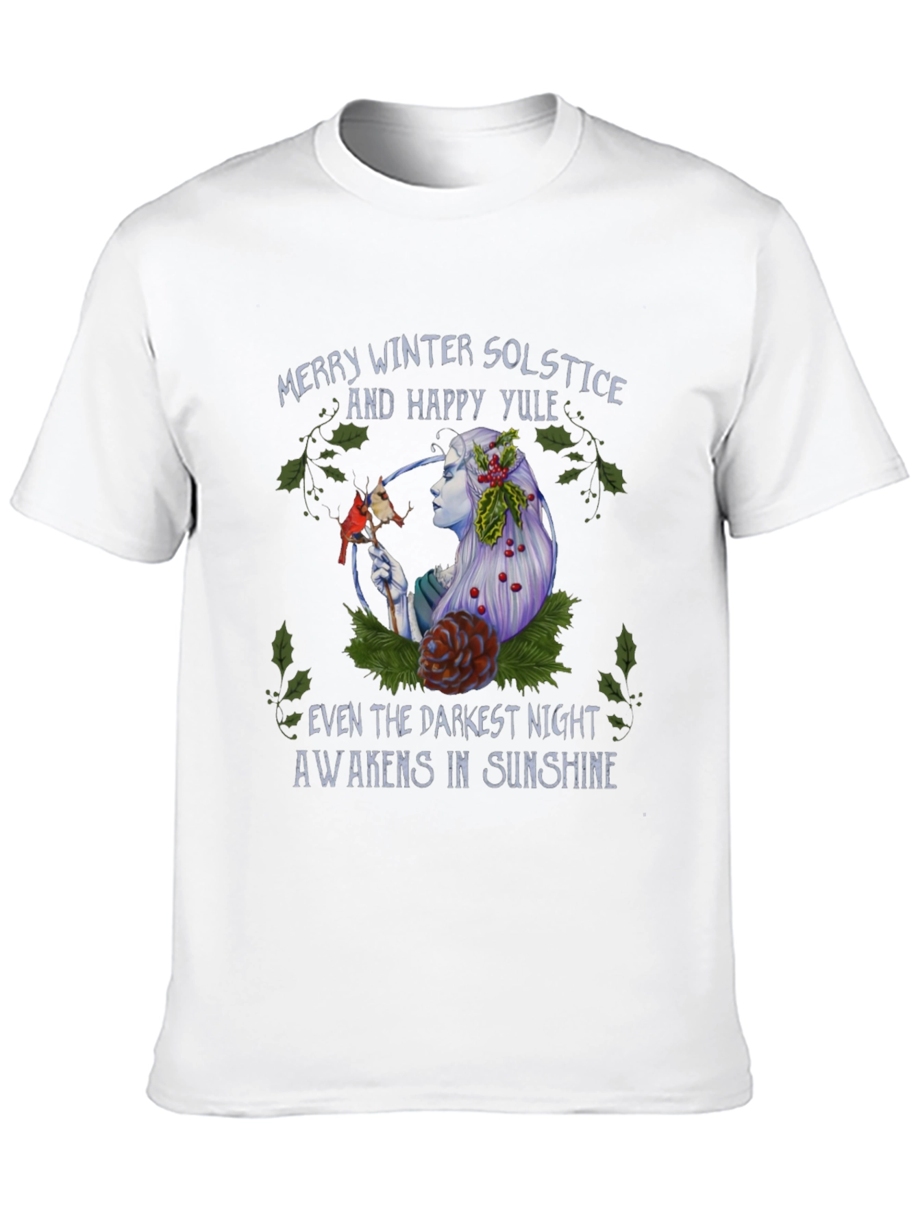 Winter Solstice T-Shirt - Merry Yule