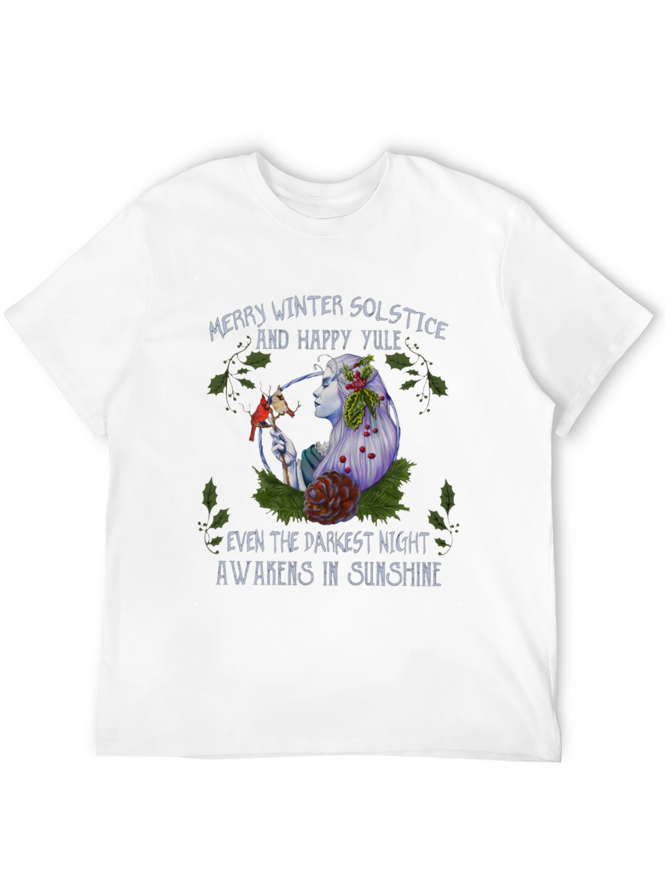 Winter Solstice T-Shirt - Merry Yule