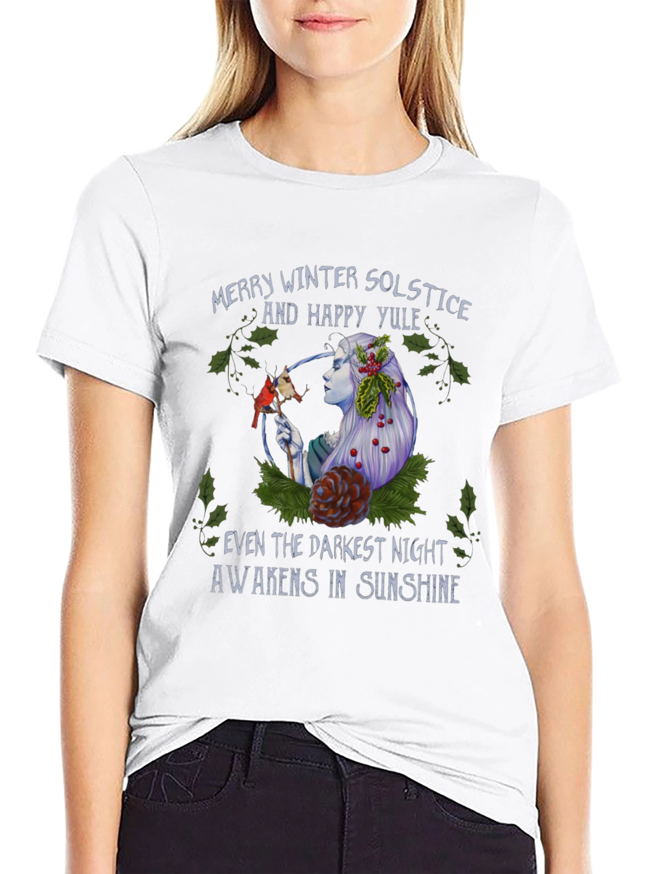 Winter Solstice T-Shirt - Merry Yule