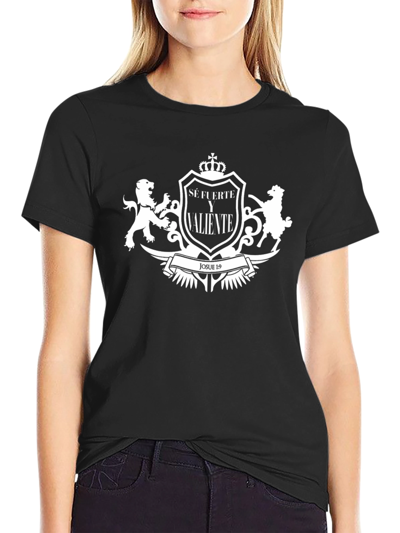 Be Strong & Courageous T-Shirt Christian Apparel