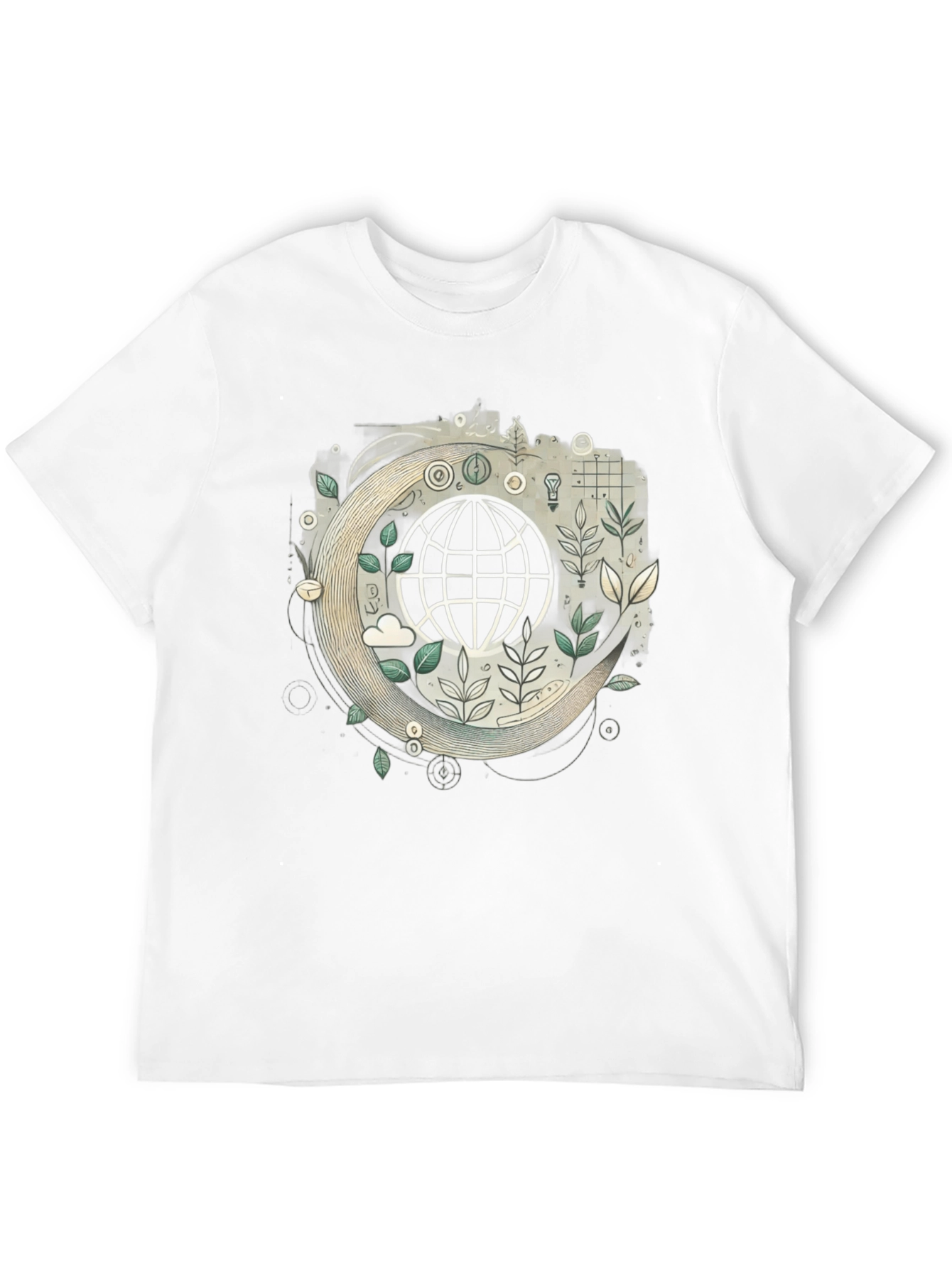 Eco Earth Graphic T-Shirt - Sustainable Style