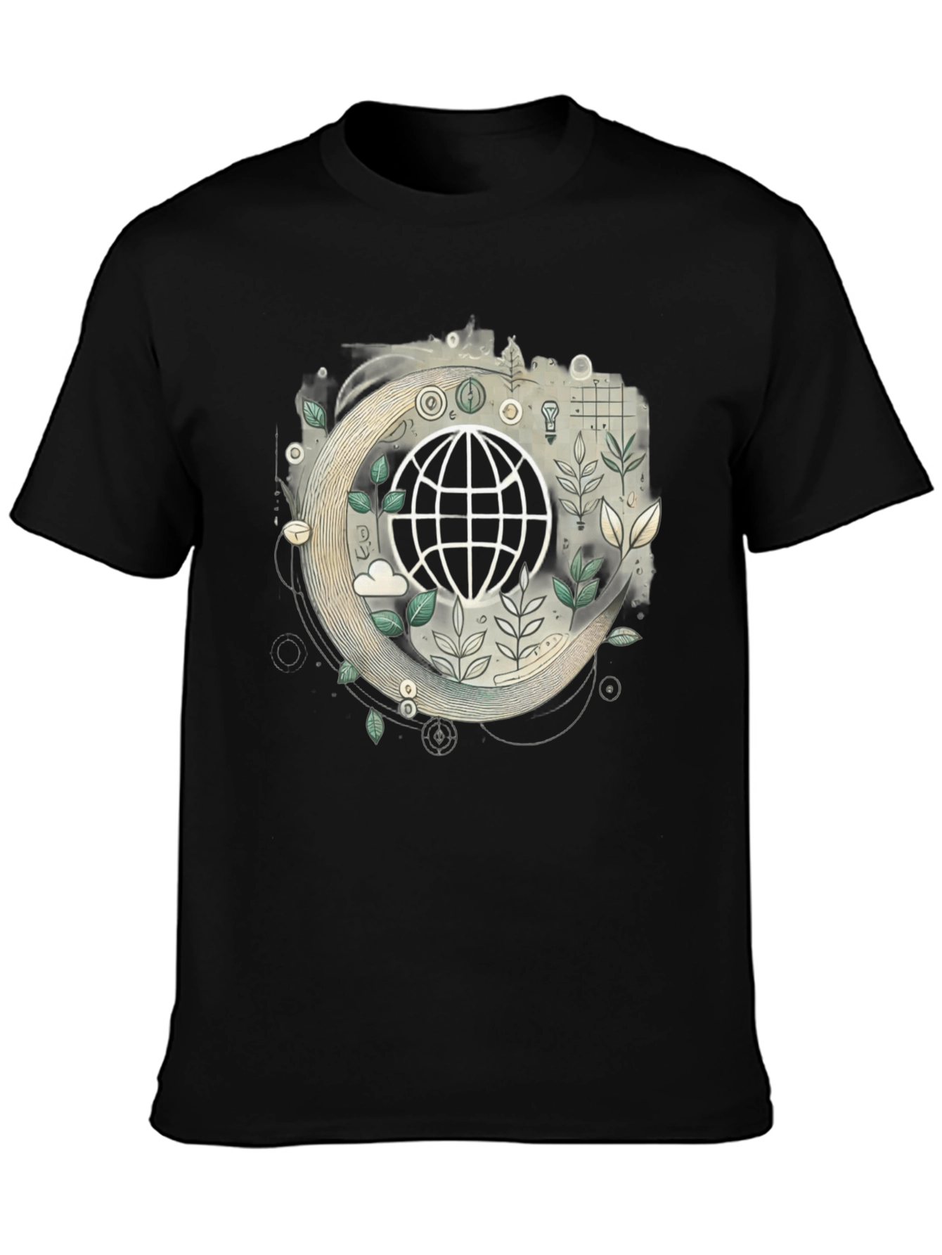 Eco Earth Graphic T-Shirt - Sustainable Style