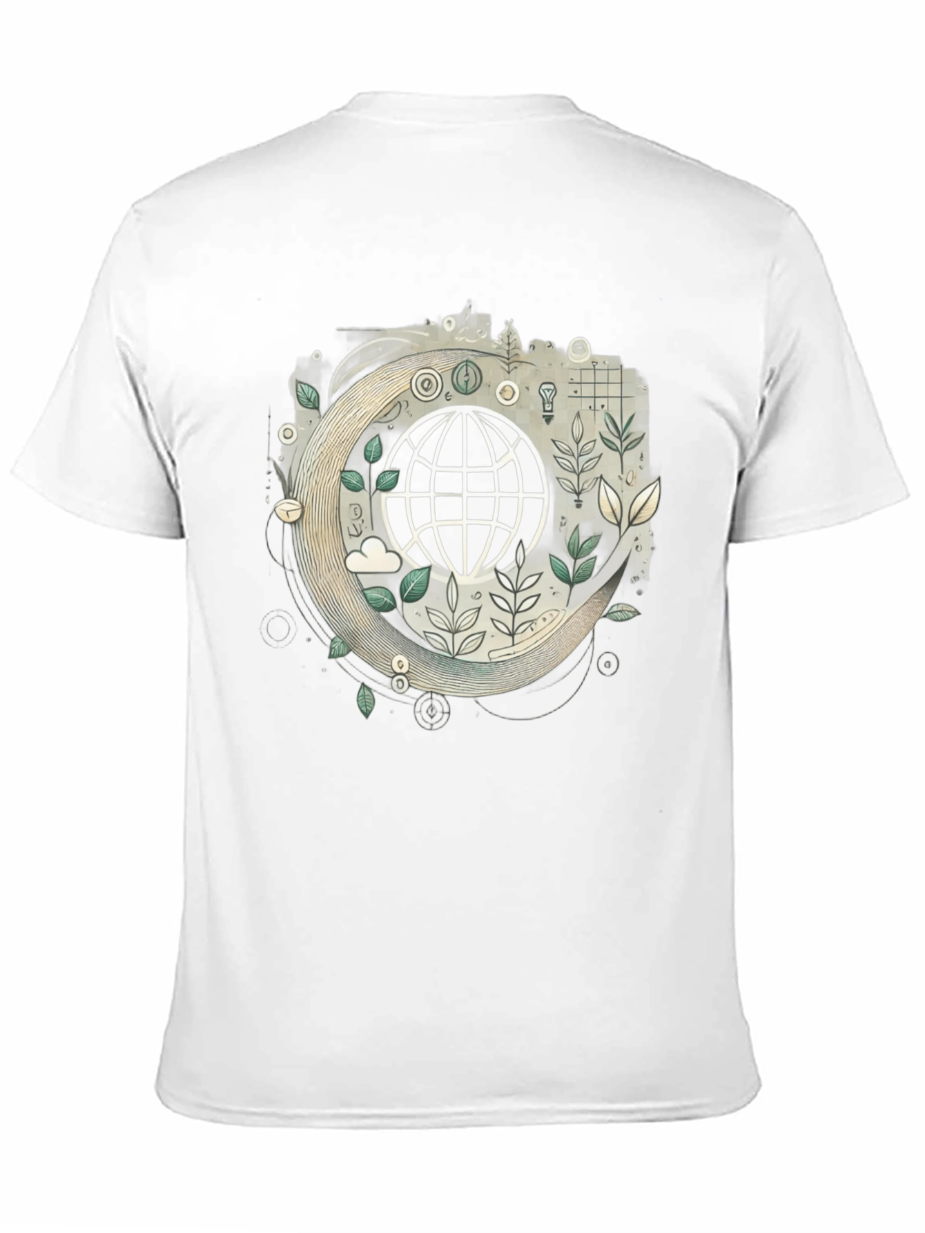 Eco Earth Graphic T-Shirt - Sustainable Style