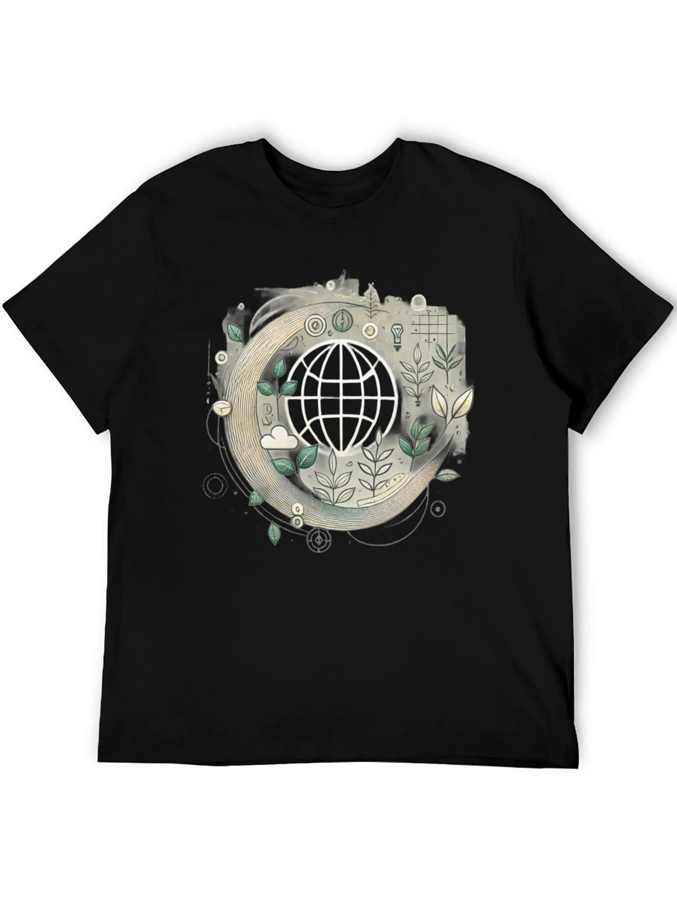 Eco Earth Graphic T-Shirt - Sustainable Style