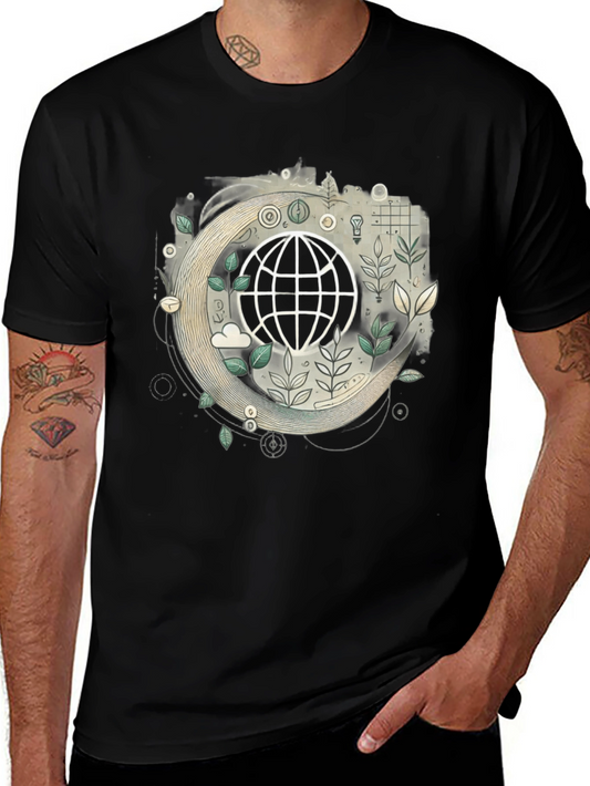 Eco Earth Graphic T-Shirt - Sustainable Style
