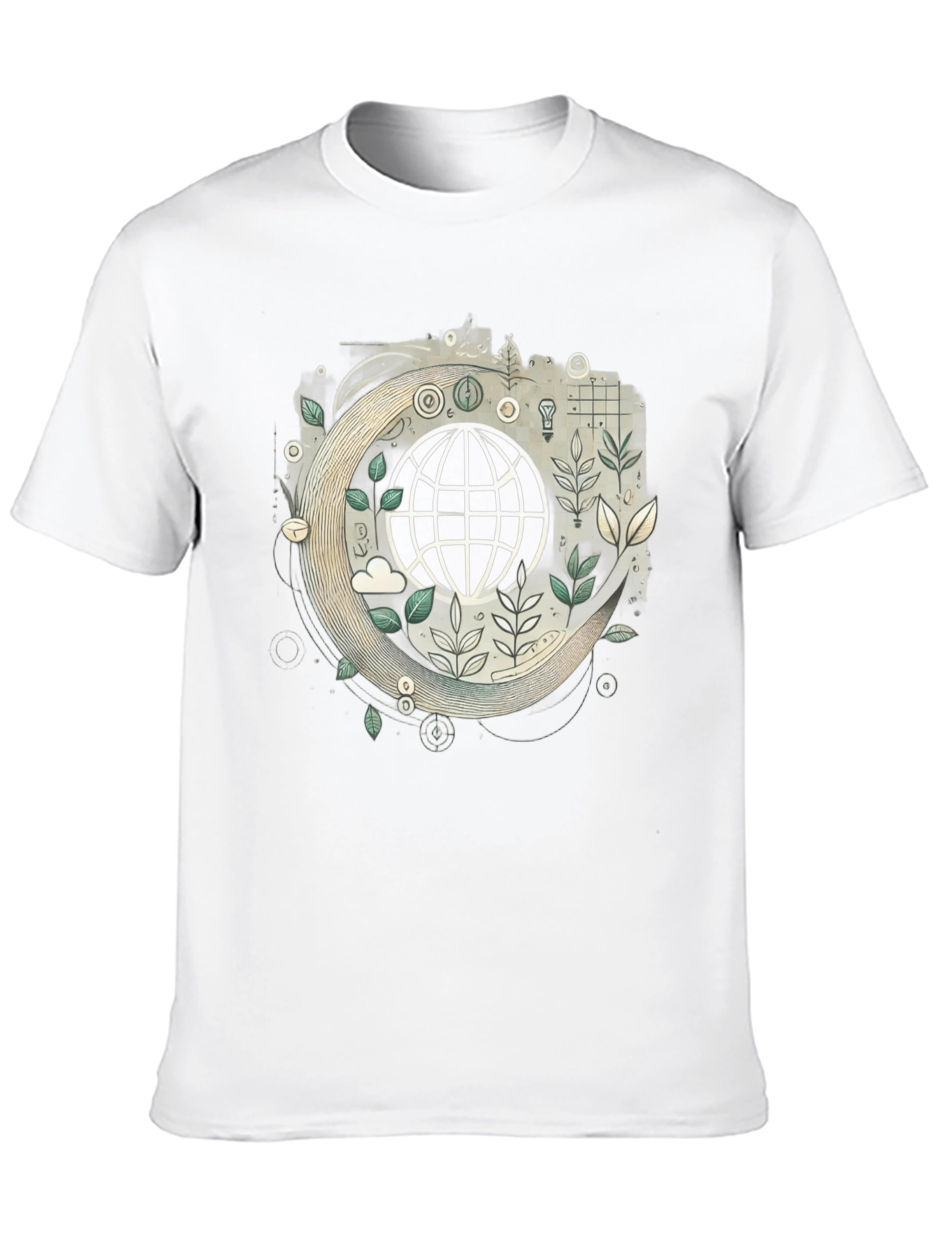 Eco Earth Graphic T-Shirt - Sustainable Style