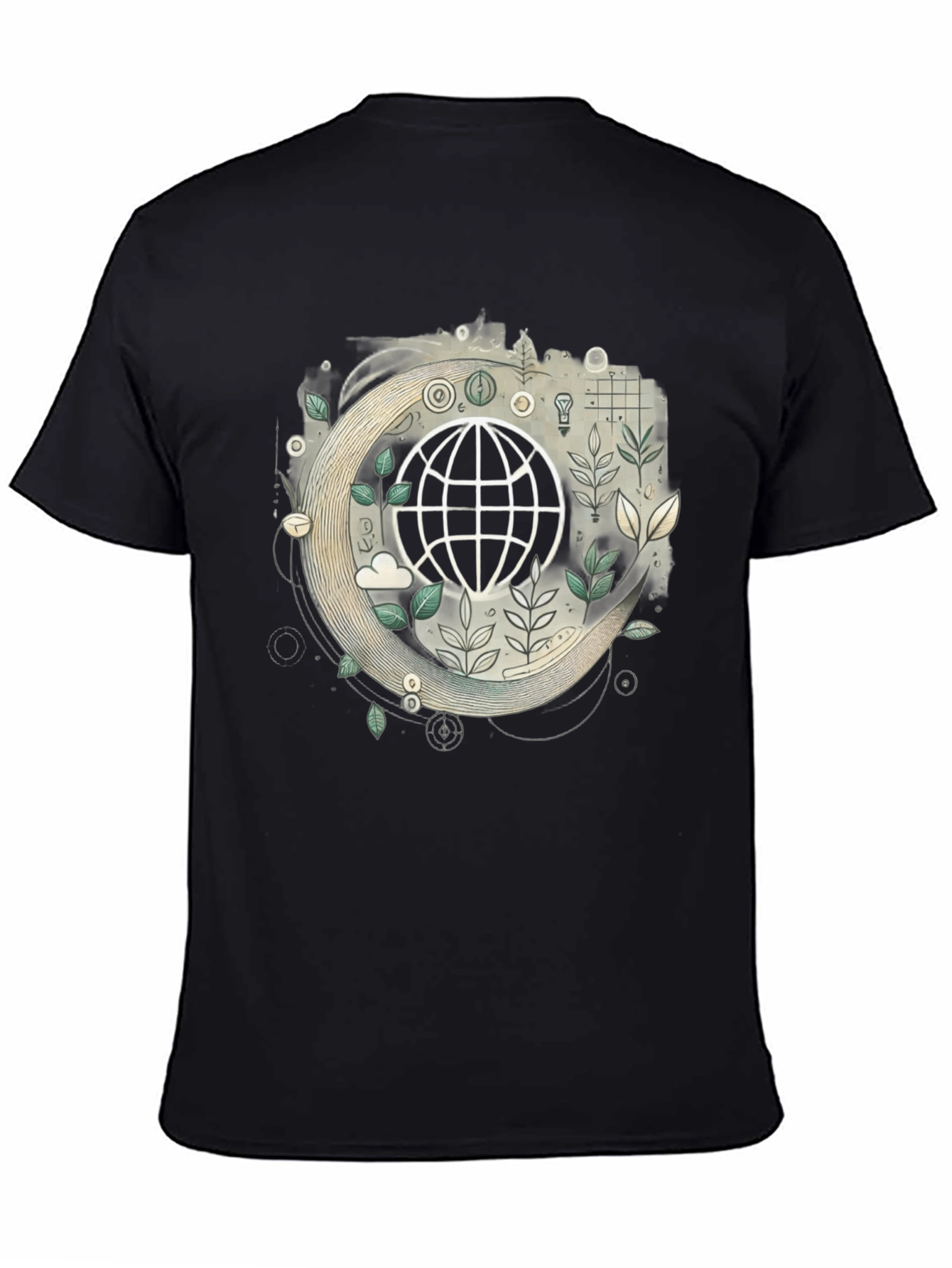 Eco Earth Graphic T-Shirt - Sustainable Style
