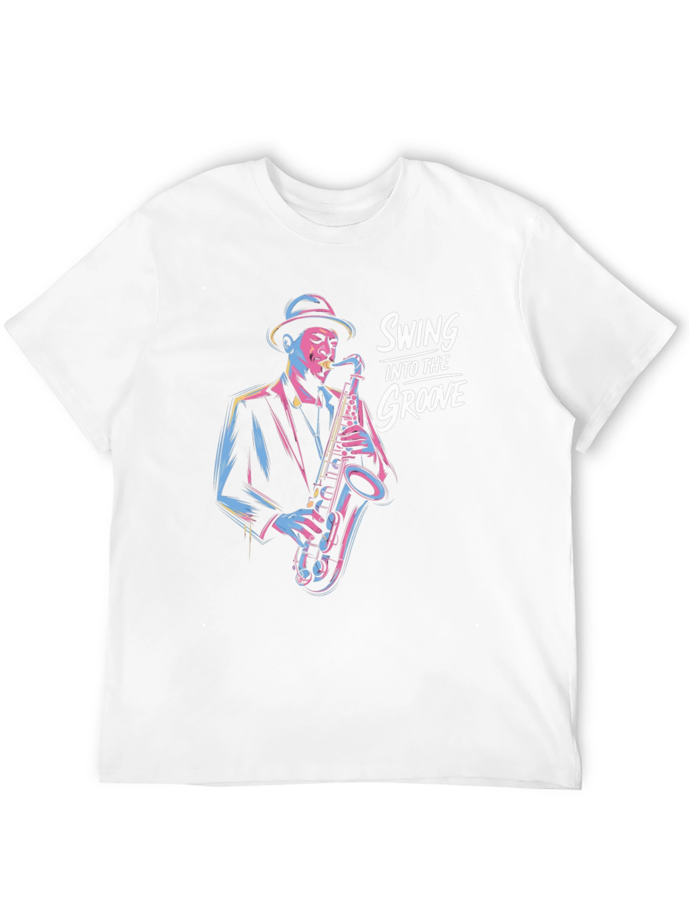 Swing Into The Groove Black T-Shirt