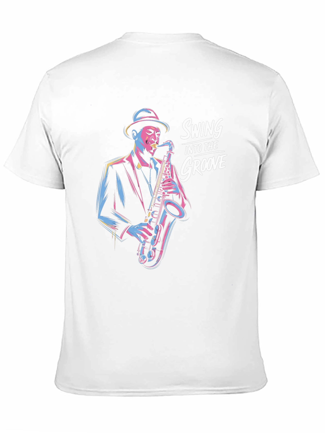 Swing Into The Groove Black T-Shirt