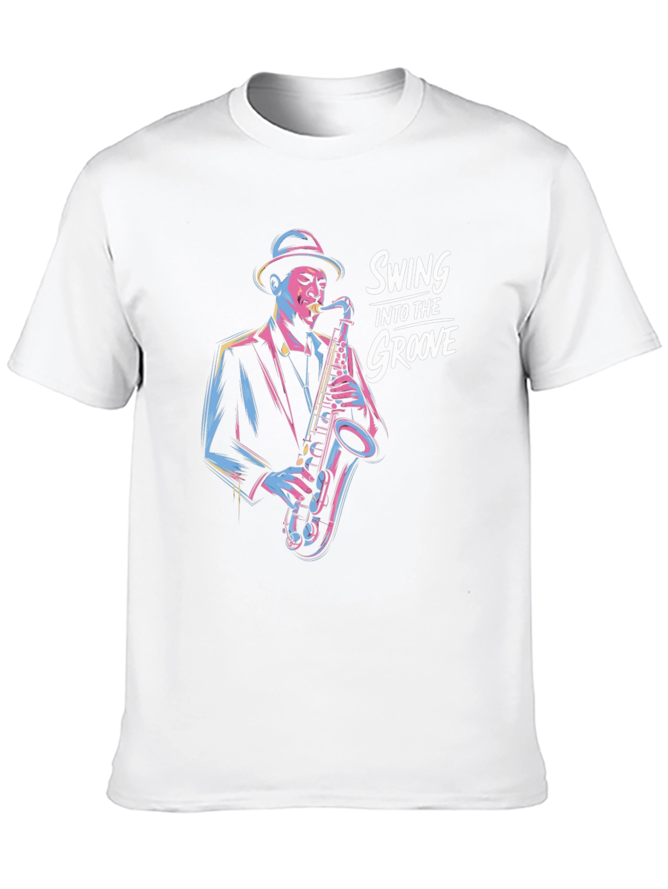 Swing Into The Groove Black T-Shirt