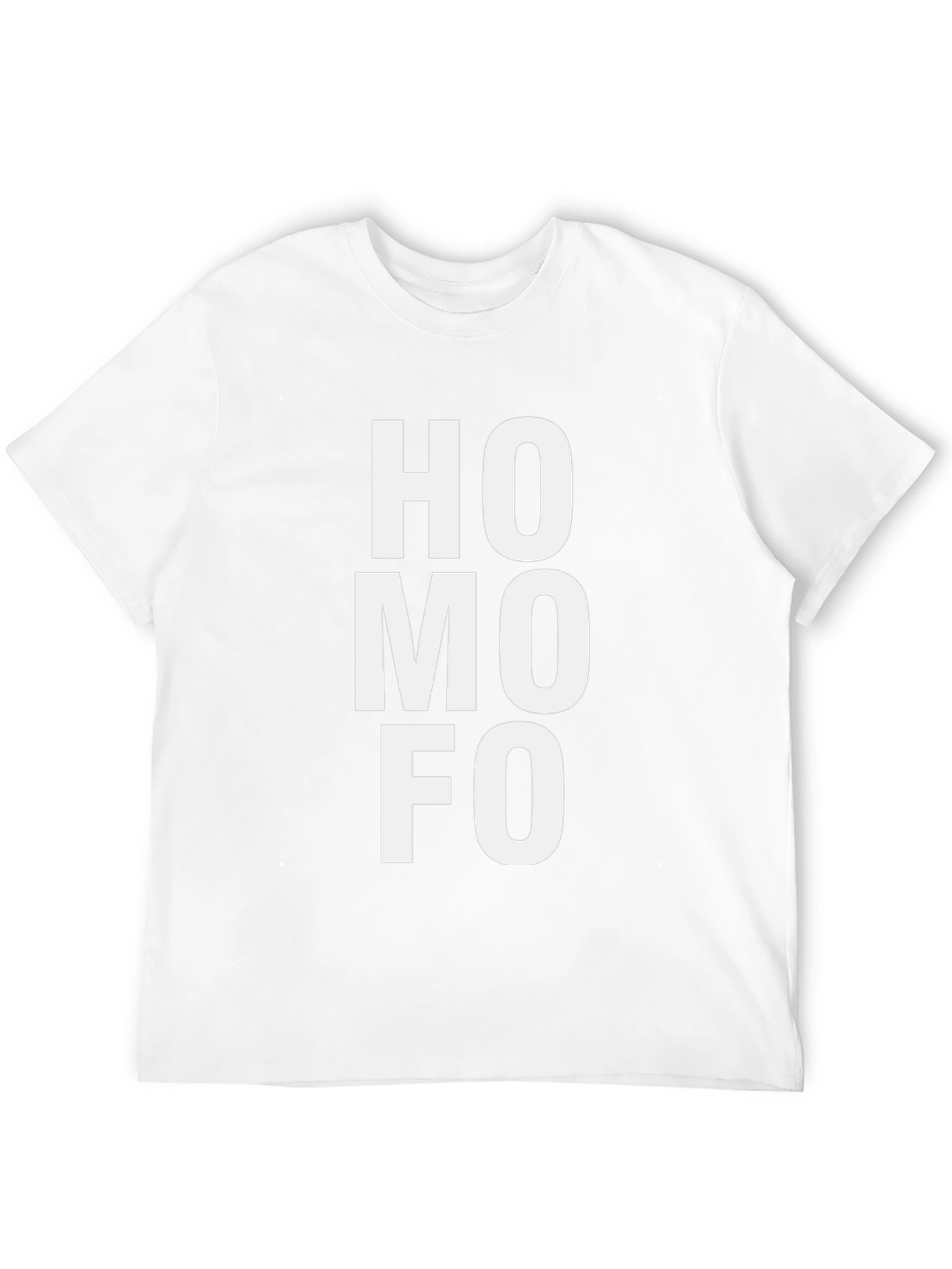 HOMOFO Graphic Tee - Bold Statement Shirt