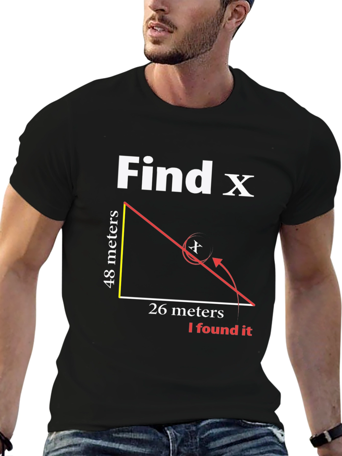 Find X T-Shirt - Math Humor Tee