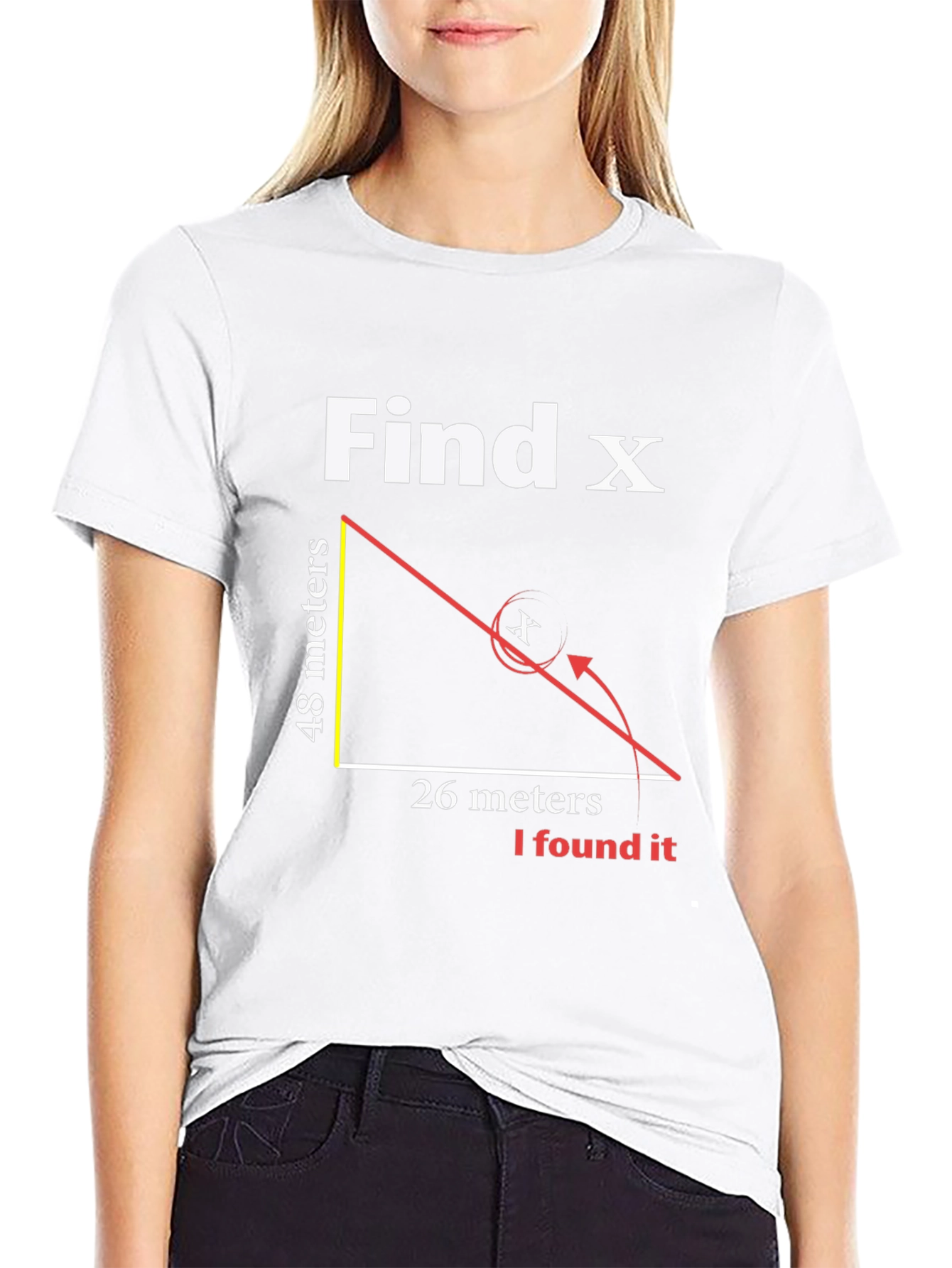 Find X T-Shirt - Math Humor Tee