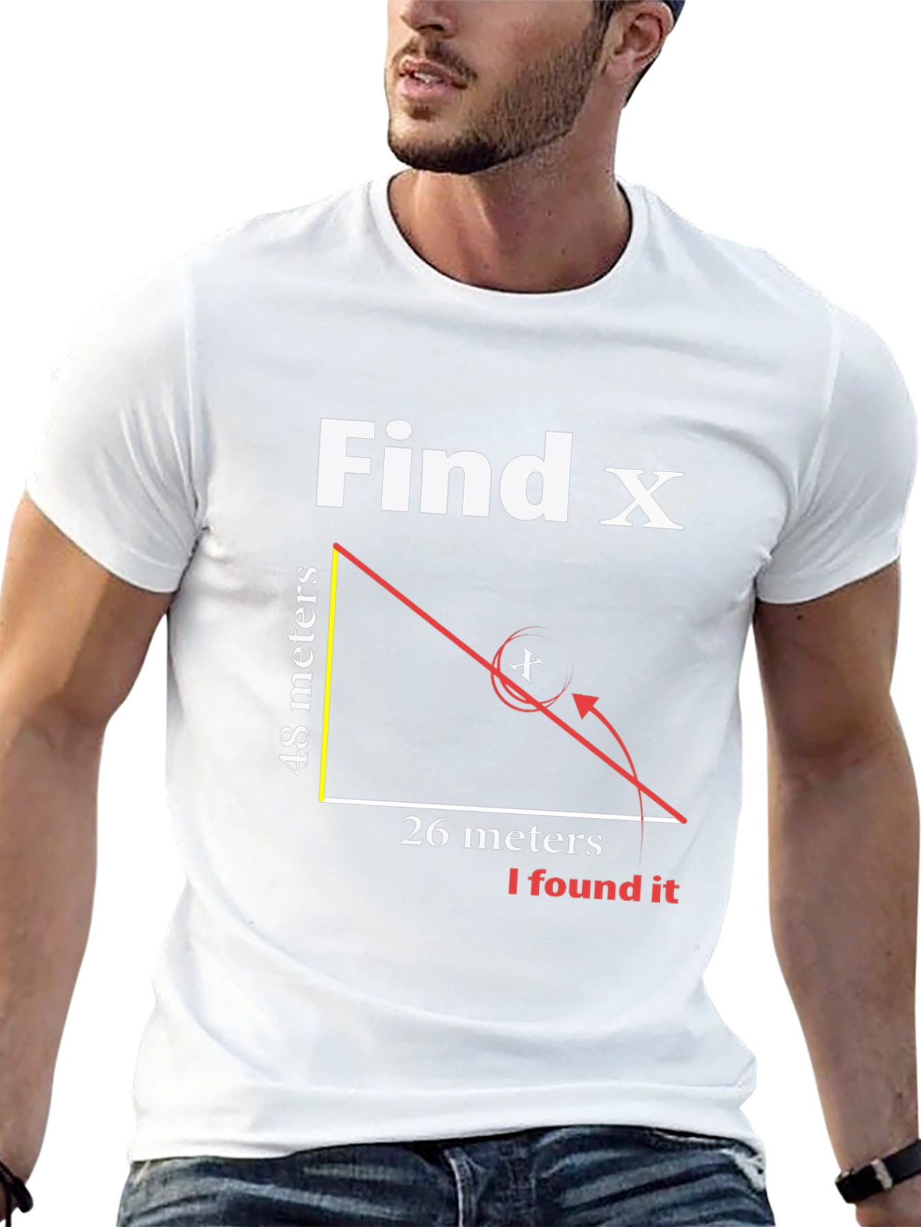Find X T-Shirt - Math Humor Tee