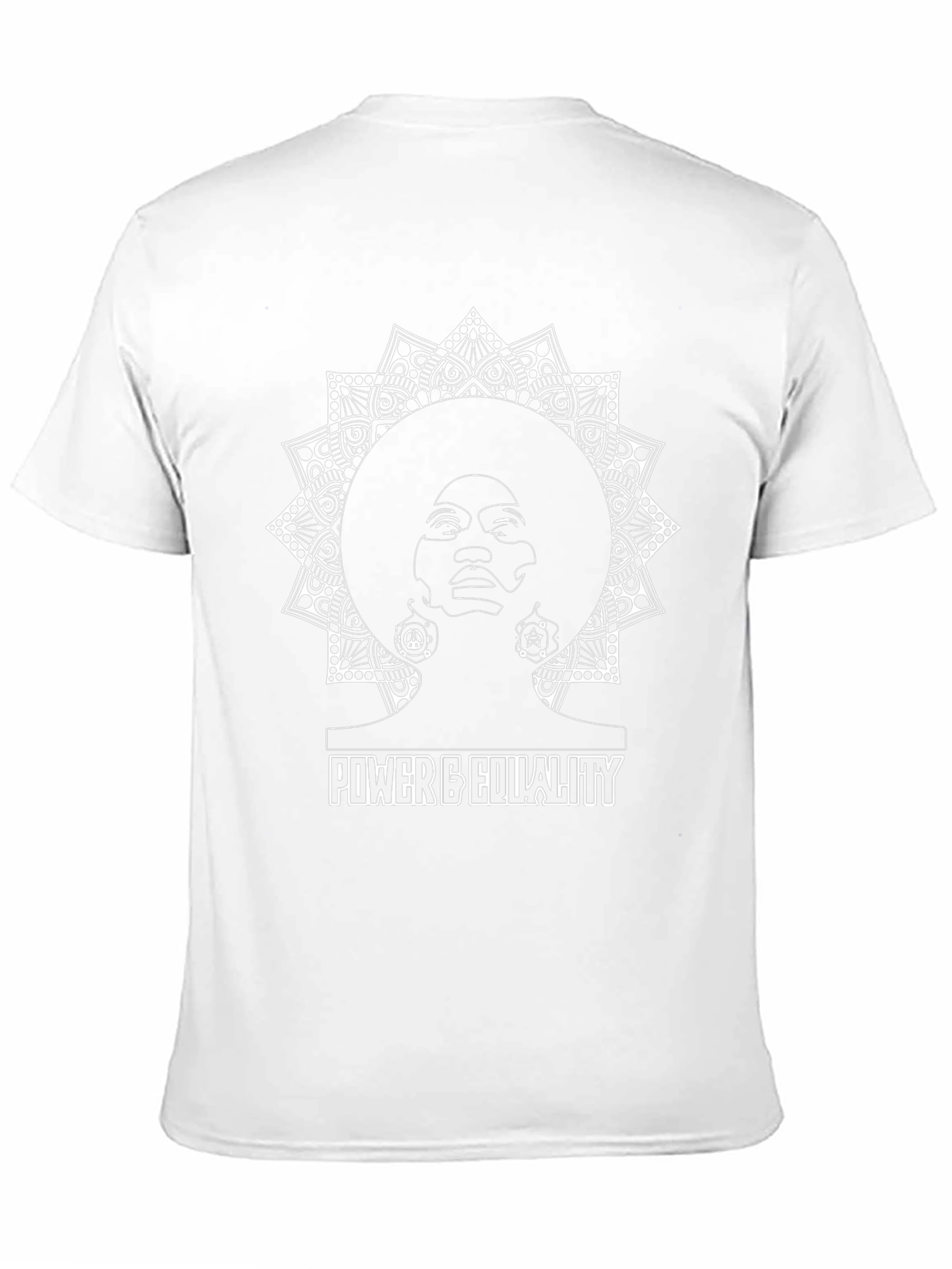 Power & Equality Graphic Black T-Shirt