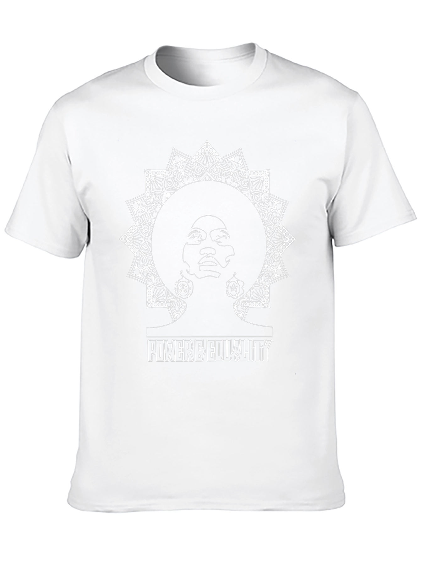 Power & Equality Graphic Black T-Shirt