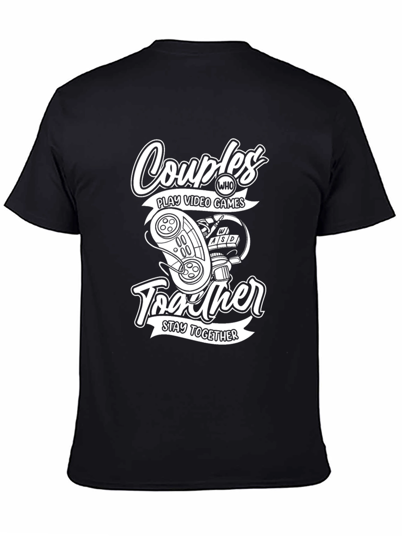 Couples Who Play Video Games T-Shirt