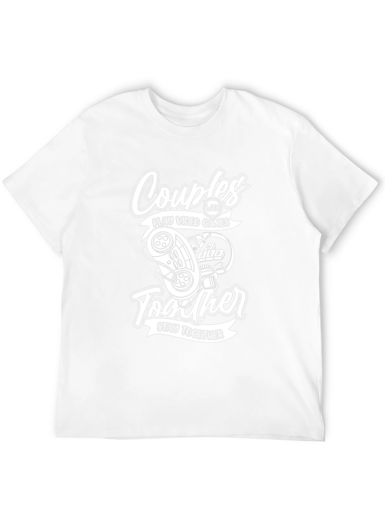 Couples Who Play Video Games T-Shirt