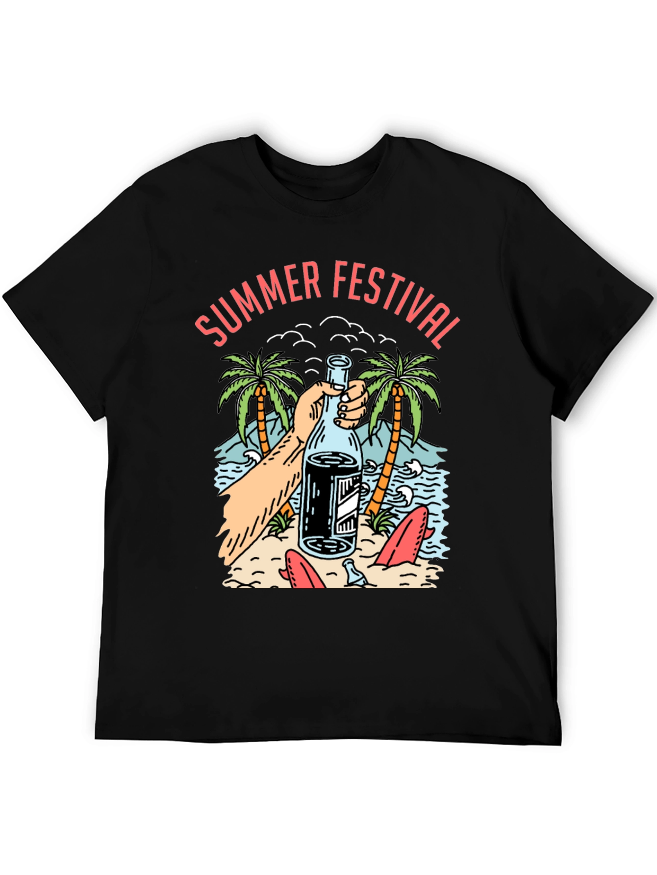 Summer Festival Graphic T-Shirt