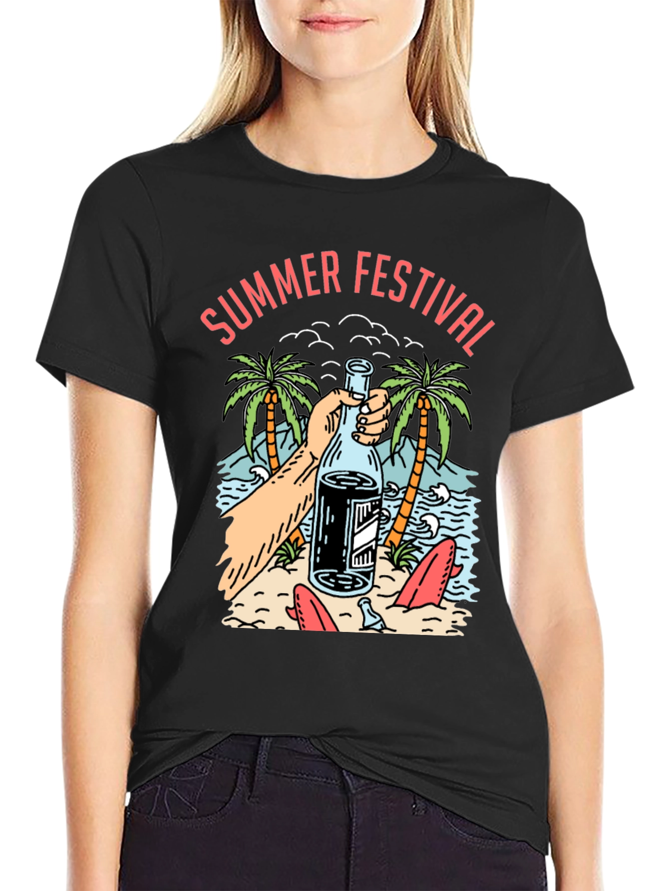Summer Festival Graphic T-Shirt