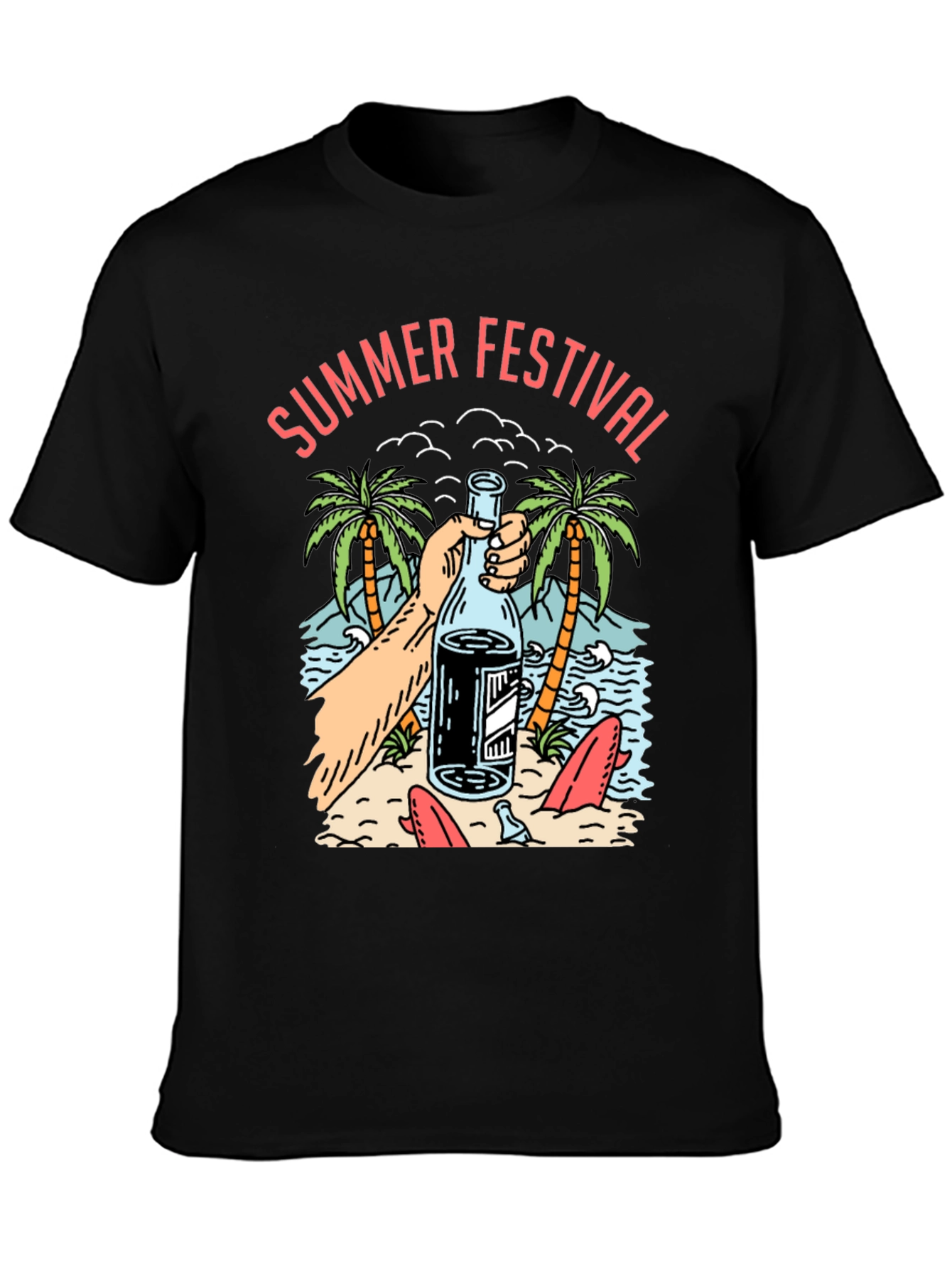 Summer Festival Graphic T-Shirt