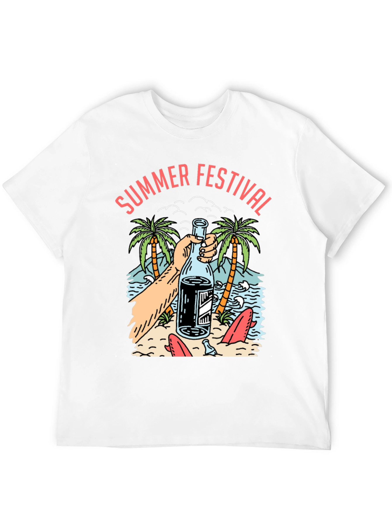 Summer Festival Graphic T-Shirt