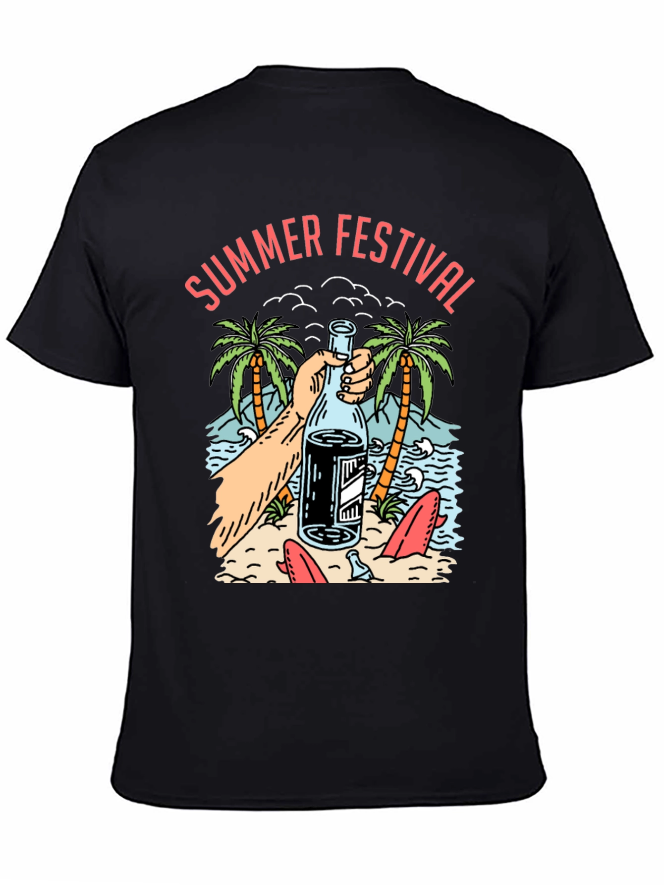 Summer Festival Graphic T-Shirt