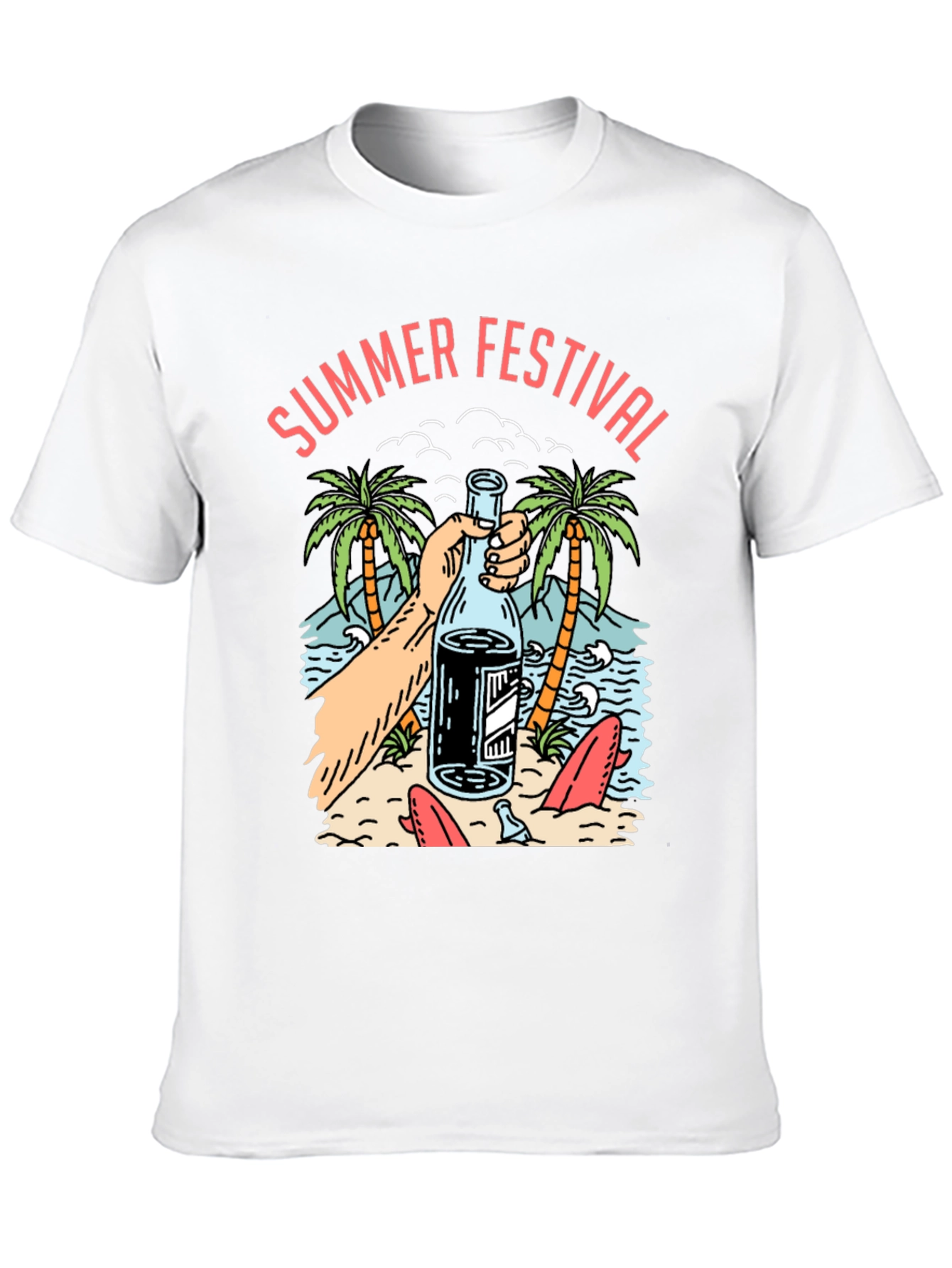 Summer Festival Graphic T-Shirt