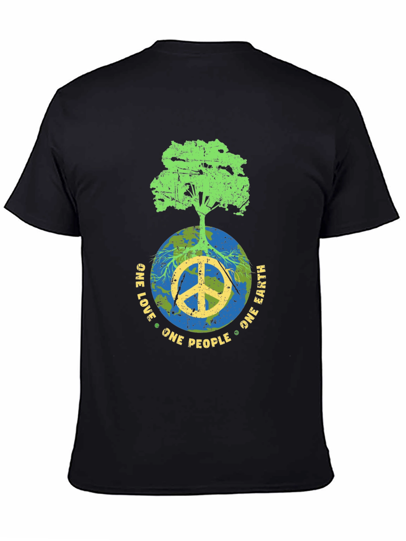 One Love One Earth Peace Tree T-Shirt