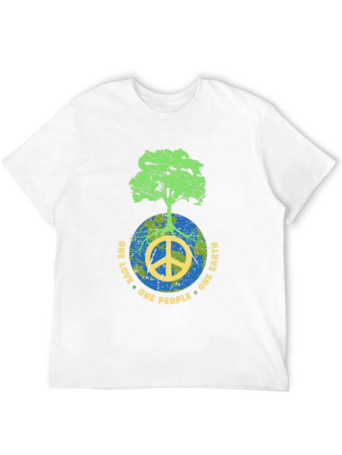 One Love One Earth Peace Tree T-Shirt