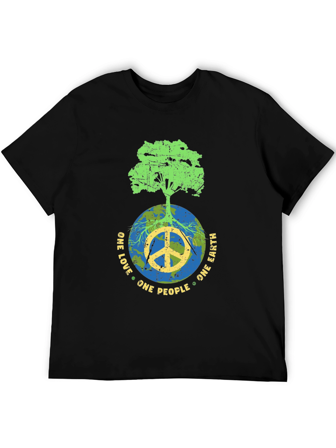 One Love One Earth Peace Tree T-Shirt