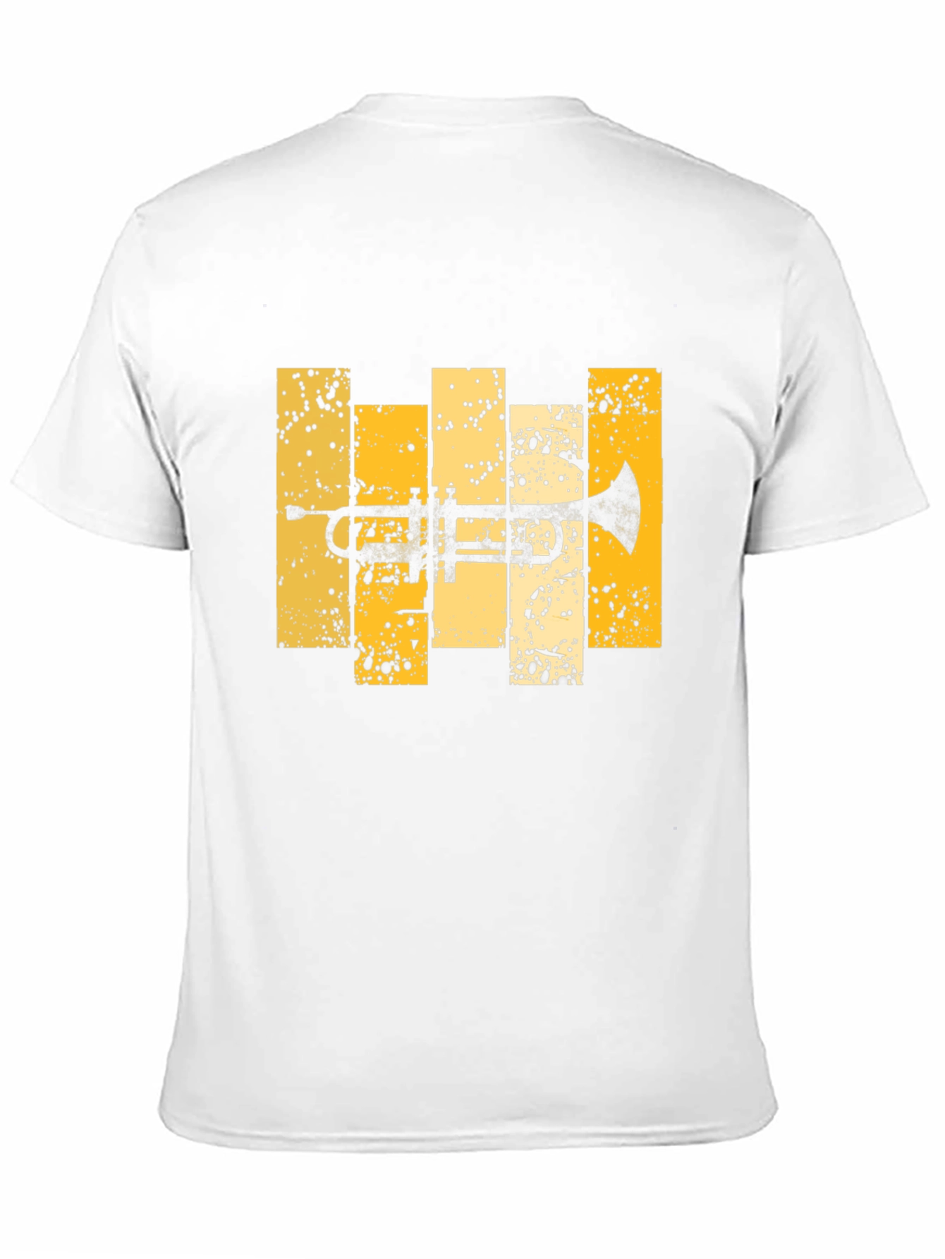 Trumpet Graphic Tee - Black Cotton Blend