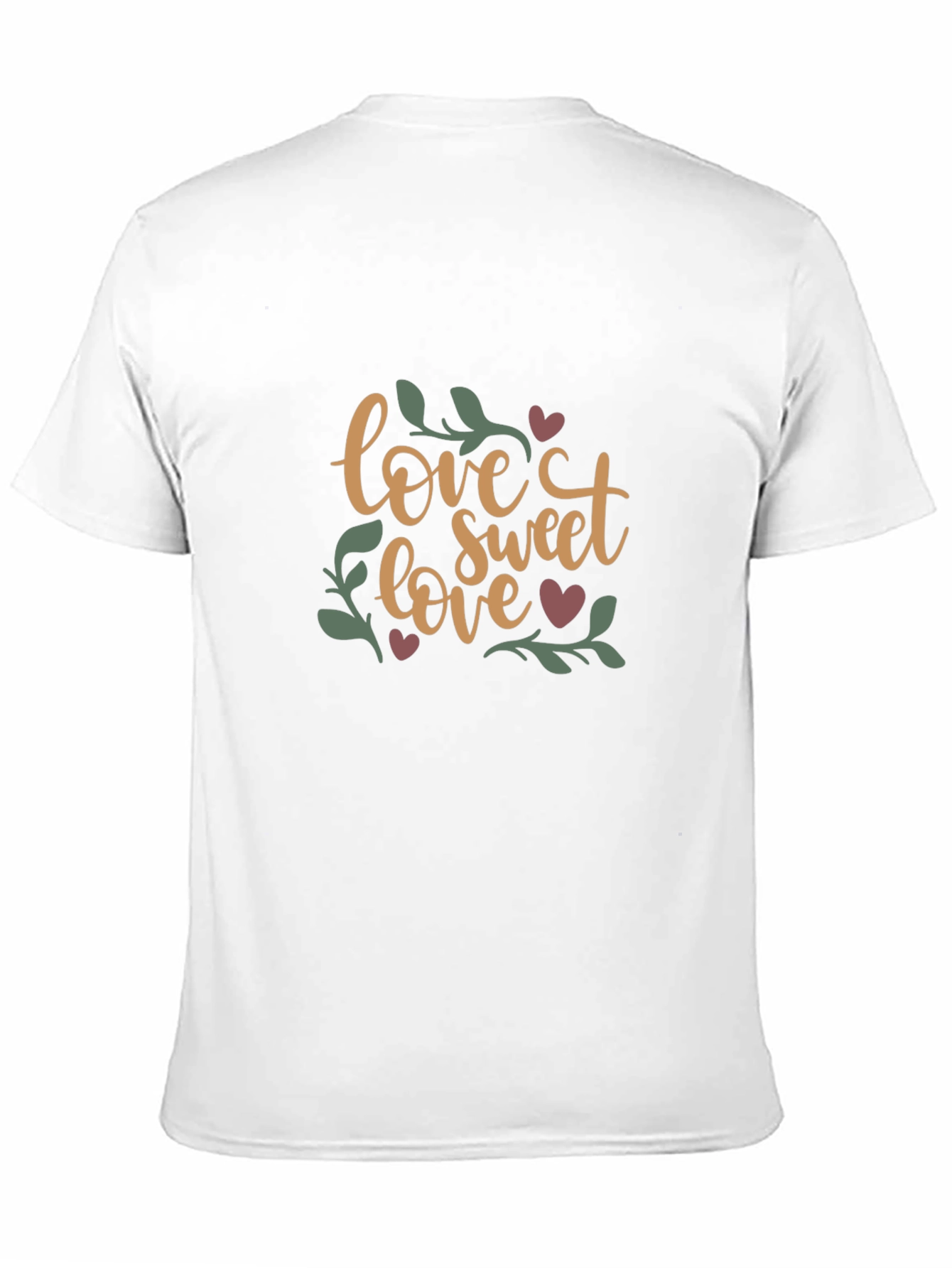 Love Sweet Love Graphic Tee - Black
