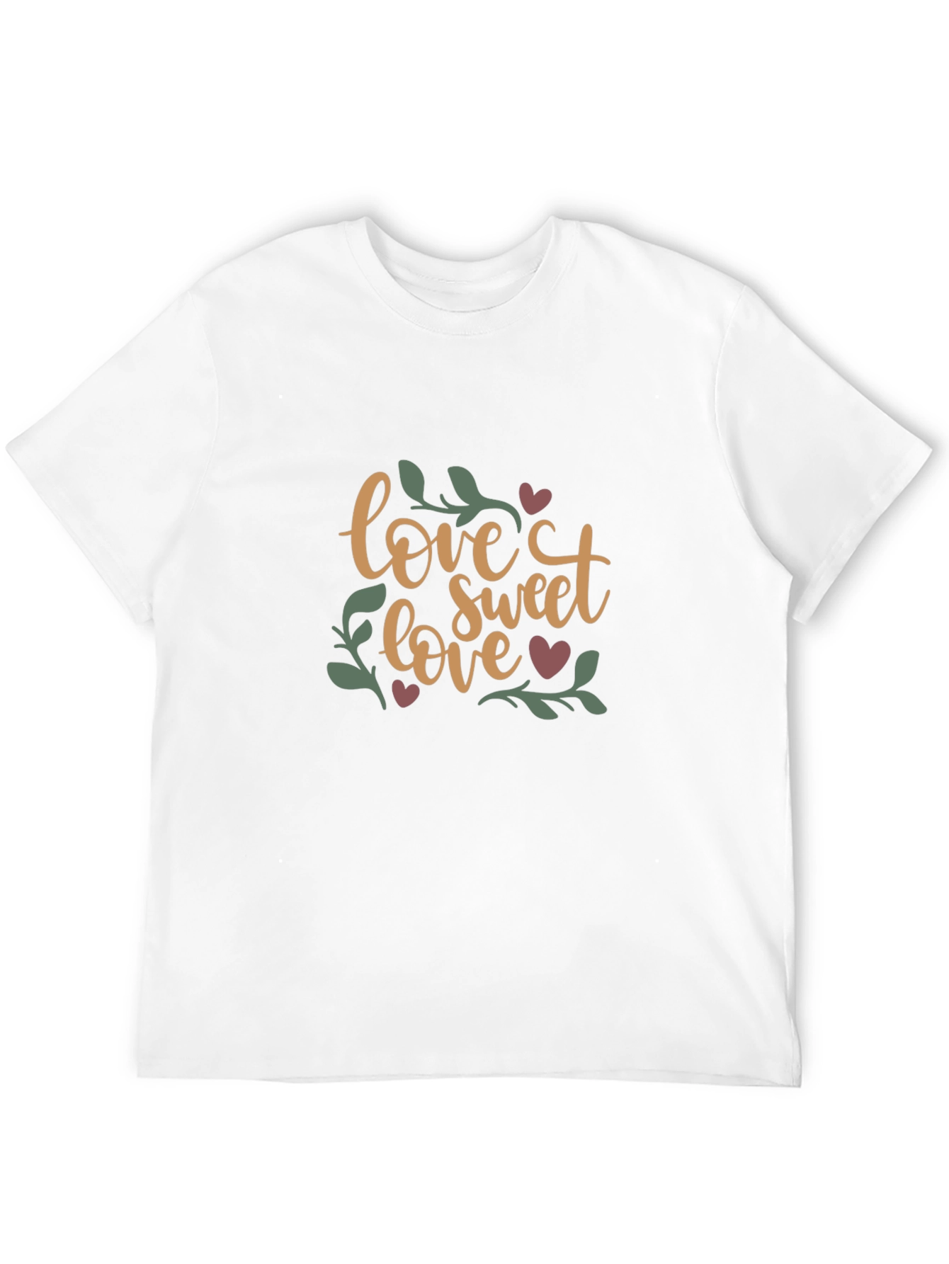Love Sweet Love Graphic Tee - Black