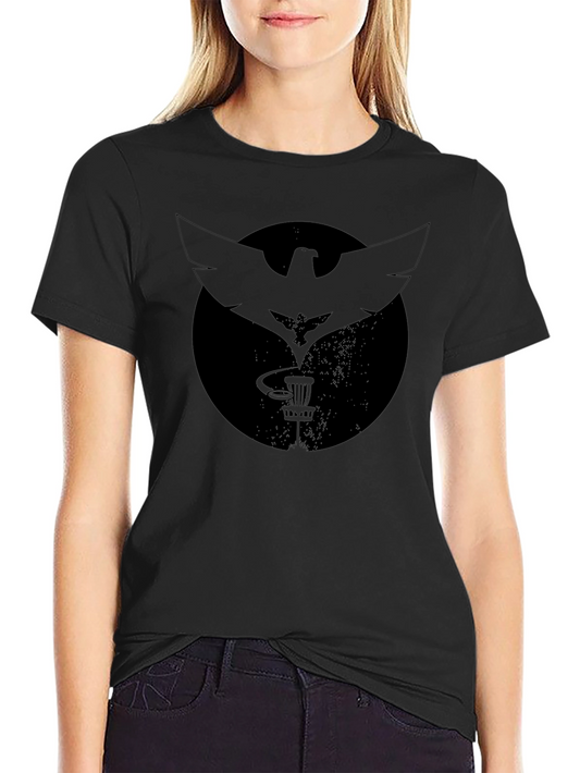 Phoenix Disc Golf T-Shirt - Black Graphic Tee