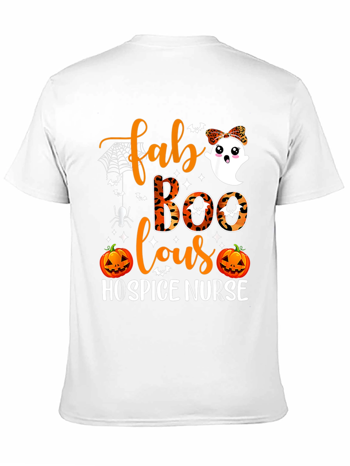 Fab BOOlous Hospice Nurse Halloween T-Shirt