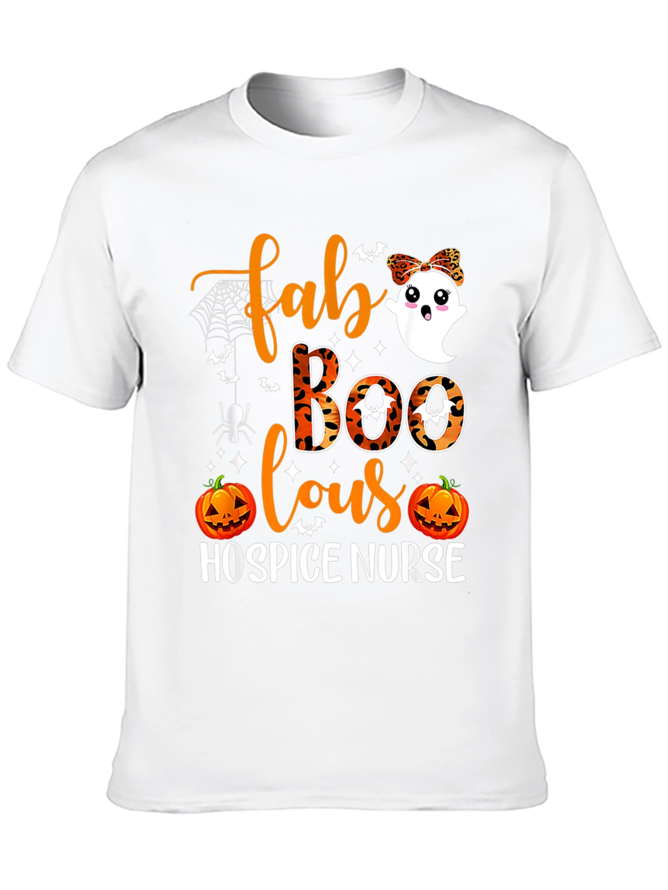 Fab BOOlous Hospice Nurse Halloween T-Shirt