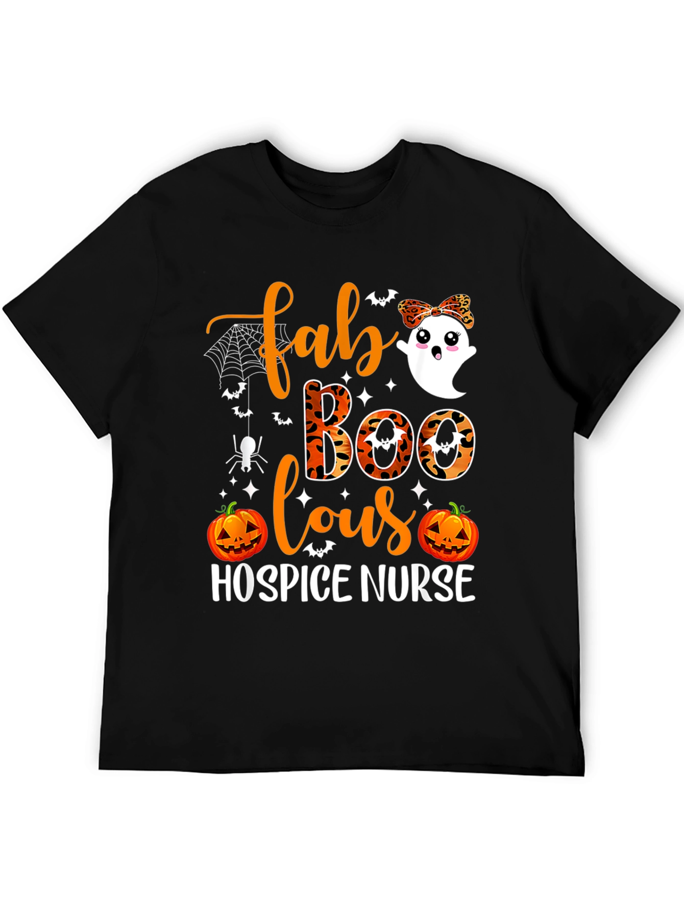 Fab BOOlous Hospice Nurse Halloween T-Shirt