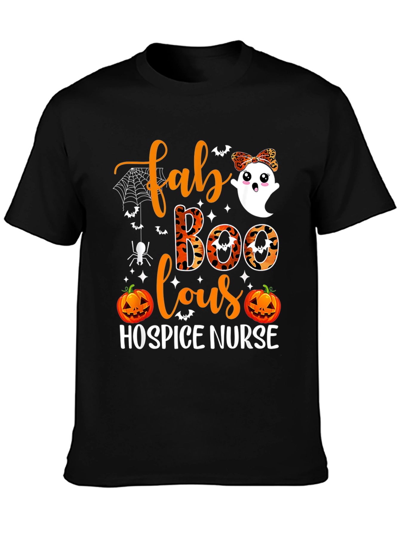 Fab BOOlous Hospice Nurse Halloween T-Shirt
