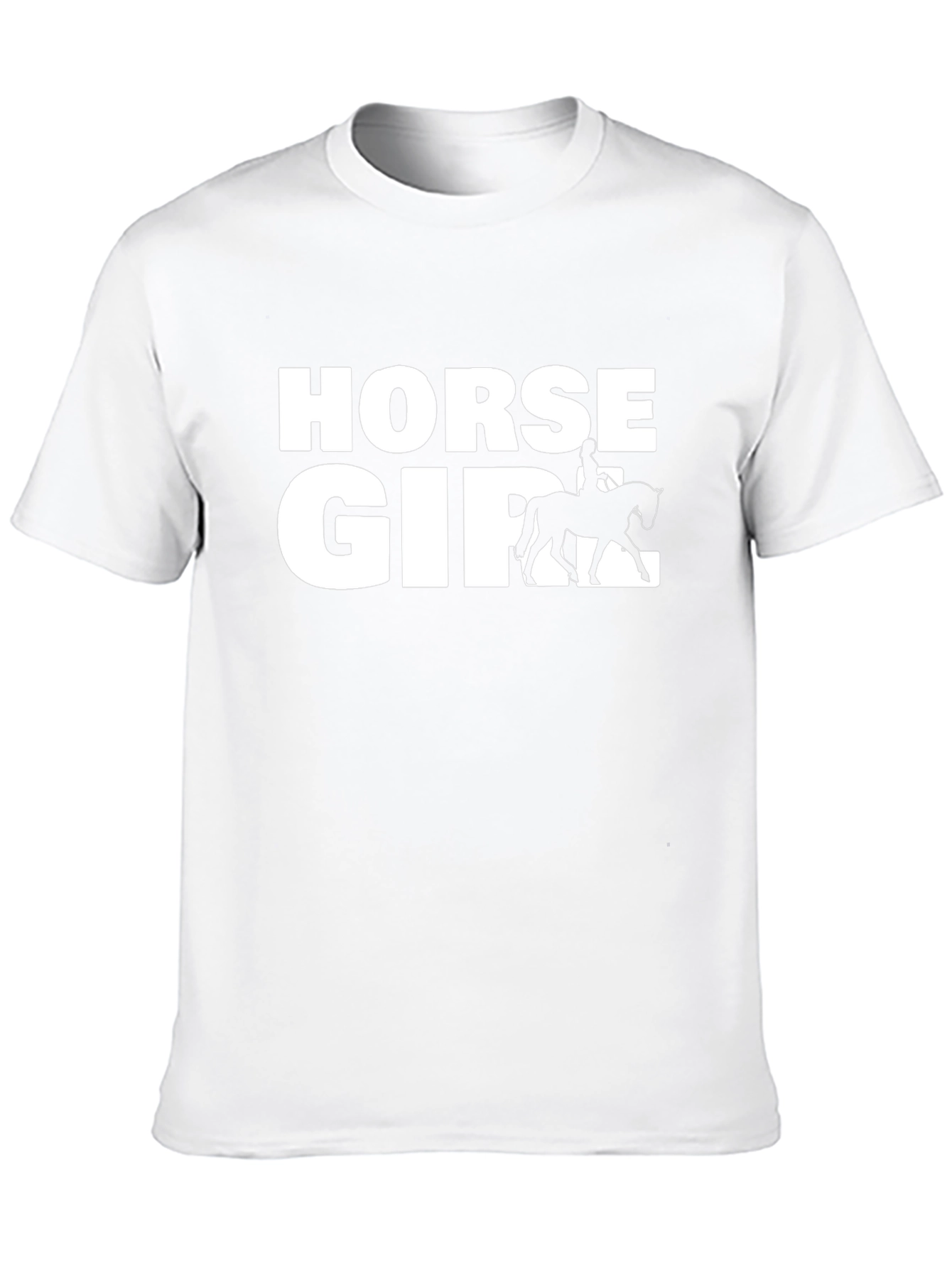 Horse Girl Graphic T-Shirt - Equestrian Style