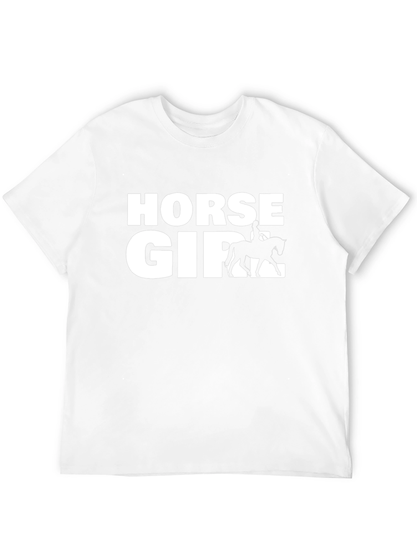 Horse Girl Graphic T-Shirt - Equestrian Style
