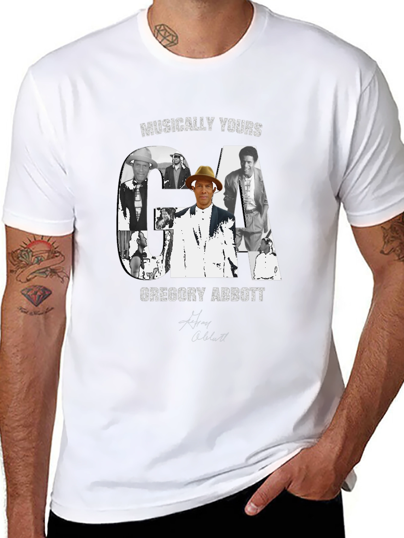Musically Yours Gregory Abbott T-Shirt