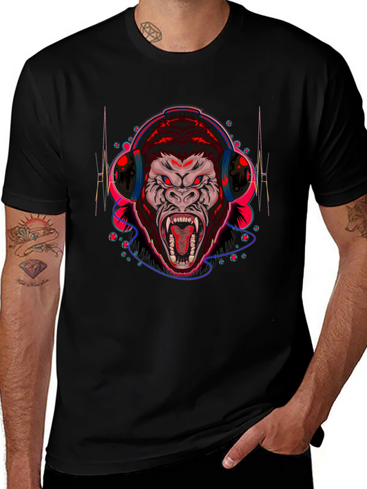 DJ Gorilla Graphic Tee - Loud & Unique Design