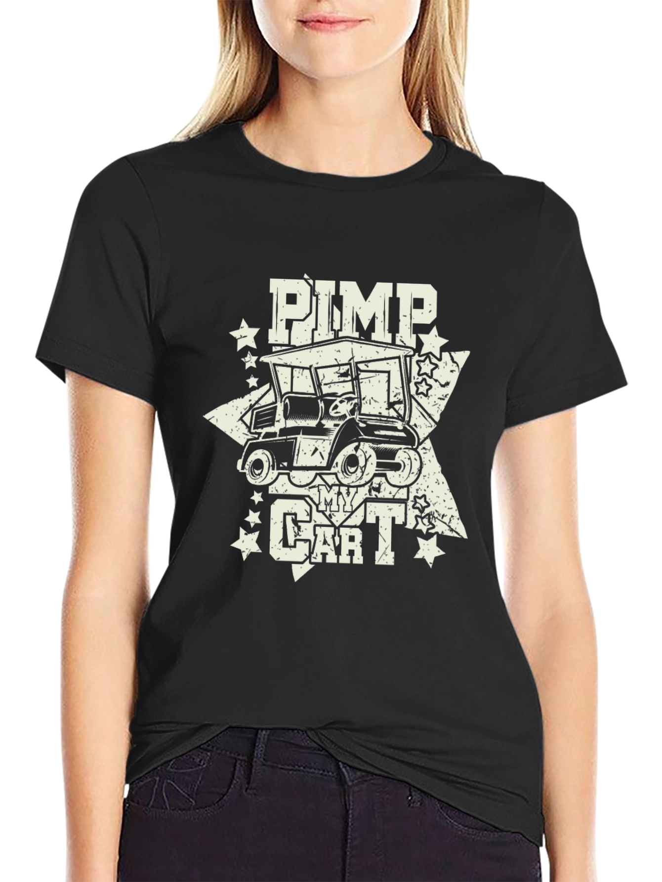 Pimp My Cart Black T-Shirt